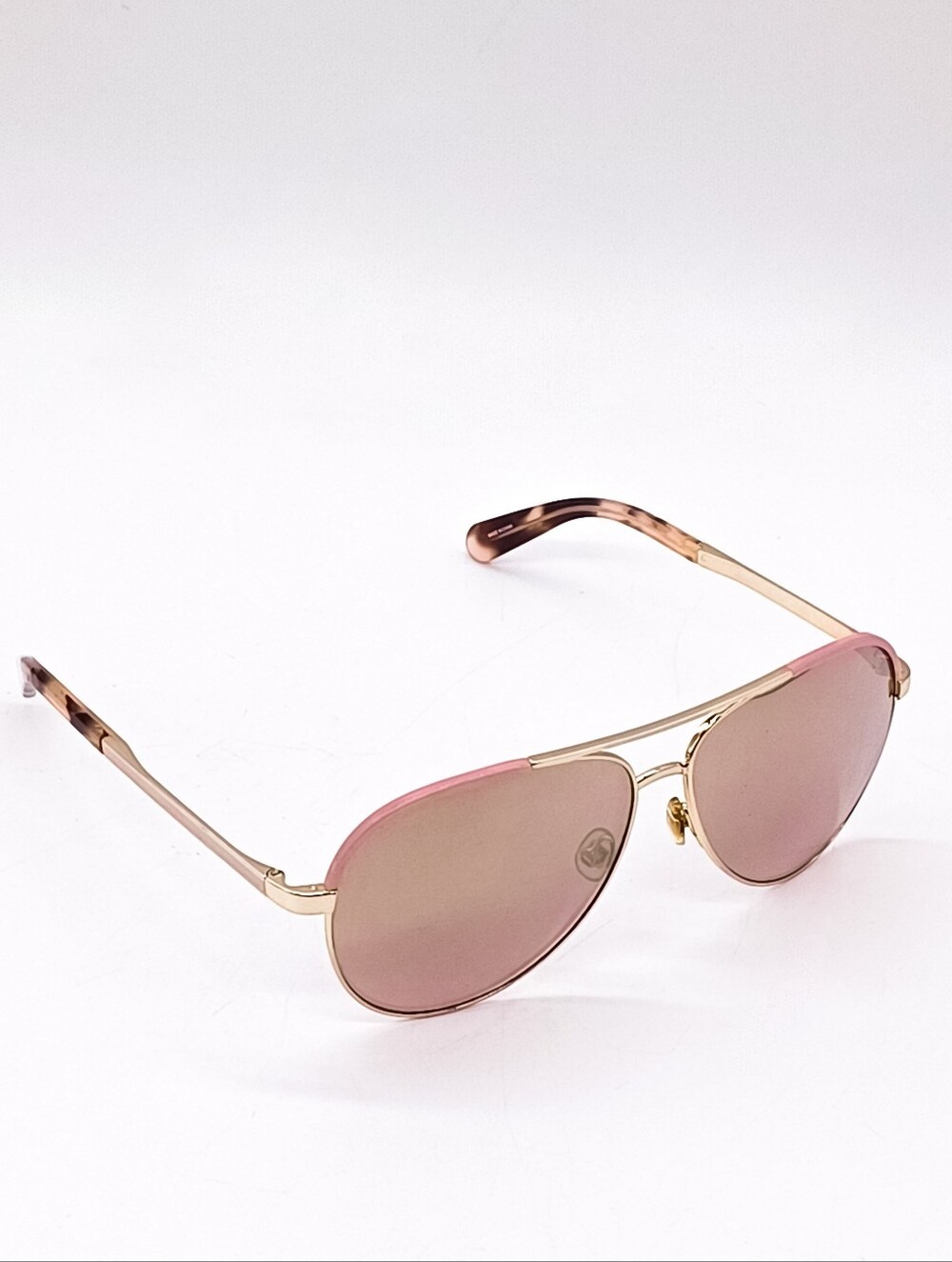 New Kate Spade New York 100% UV Protection Varese RoseGold Aviator Sunglasses - Picture 6 of 11